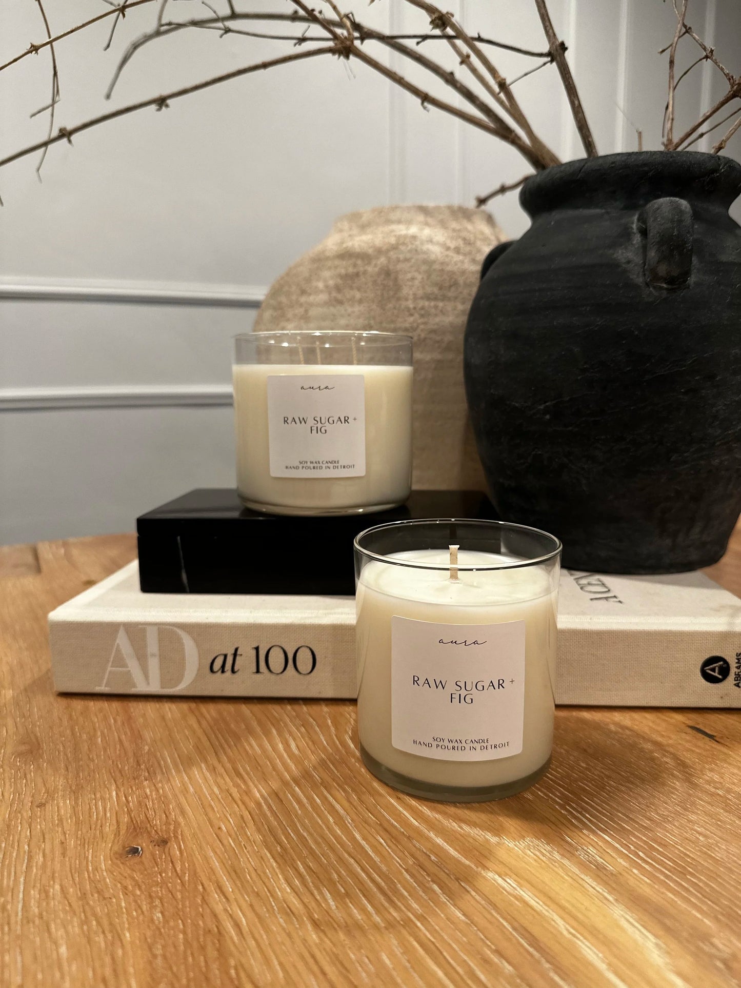 RAW SUGAR + FIG CANDLE